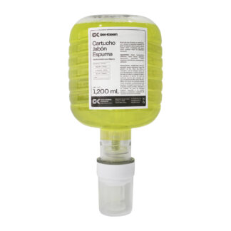 Jabon Espuma Antibacterial Gel Kleen Cartucho 1200Ml Caja c/4pz