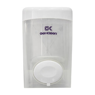 Jabonera Rellenable Practica para Jabon liquido / Gel alcohol Fabricada En Polipropileno Gel Kleen 750Ml Blanco