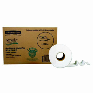 Papel Higienico En Bobina Petalo Neutro Olor Jr 250Mt C/6Pz